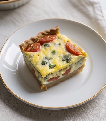 Tomato Quiche recipe image