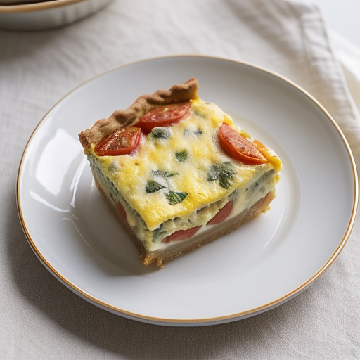 Tomato Quiche recipe image