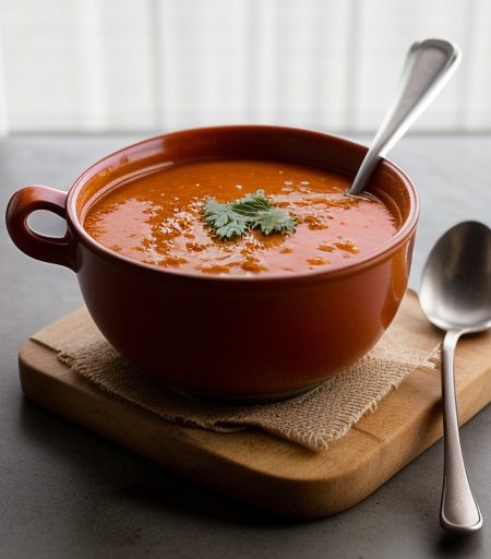 Tomato Rice Soup recipe image