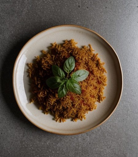 Tomato Rice W/Herbs recipe image