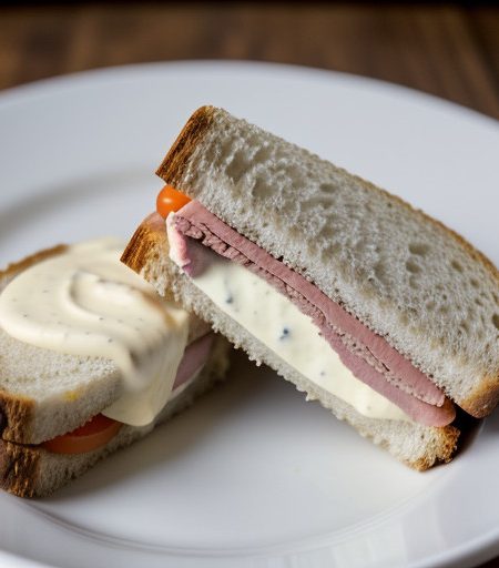 Tomato Sandwich Hors d'OEUVRES recipe image