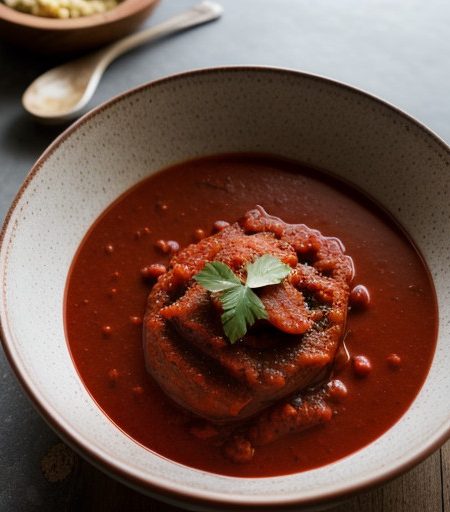 Tomato Sauce for Chiles Rellenos recipe image