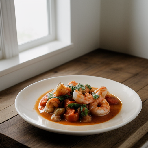 Tomato-Seafood Stew recipe image