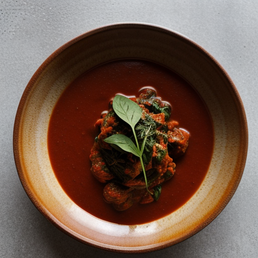 Tomato Spinach Sauce recipe image