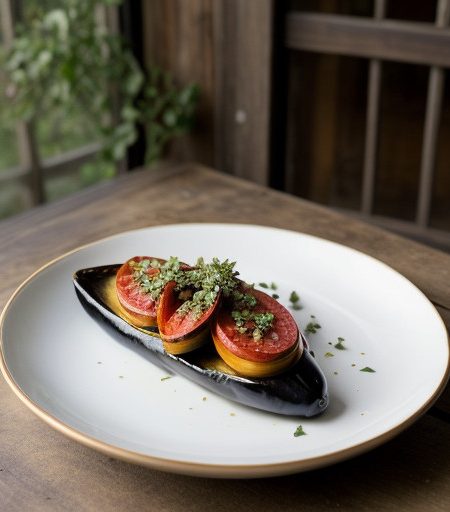 Tomato-Stuffed Eggplant recipe image