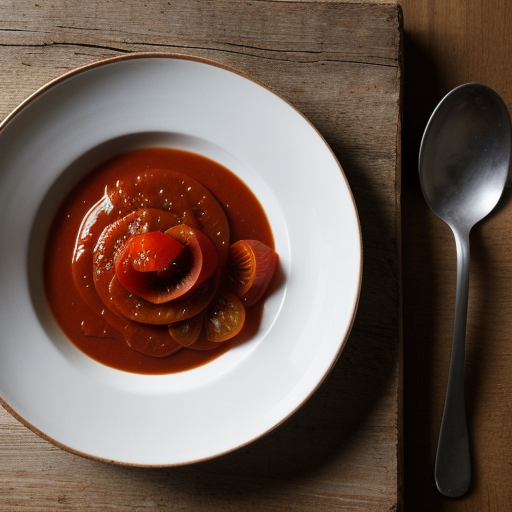 Tomato Sweet Pepper Ketchup recipe image