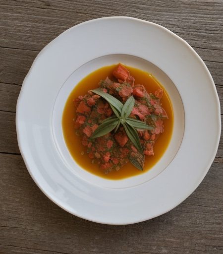 Tomato-Tarragon Topping recipe image