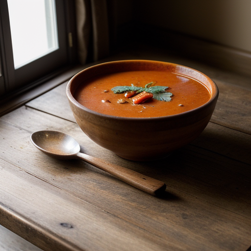 Tomato Vegetable Soup (Gibas recipe image