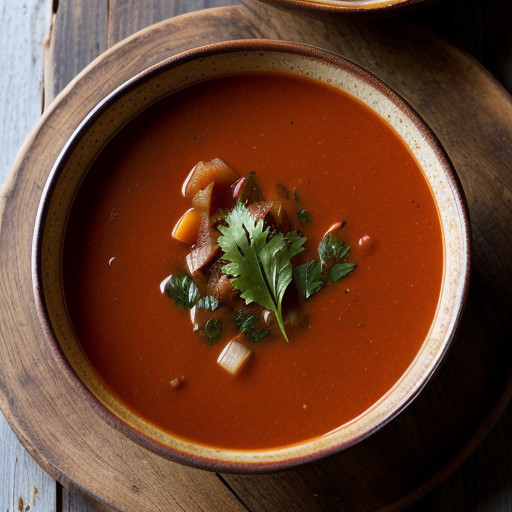 Tomato Vegetable Soup recipe image