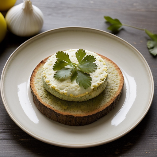 Tomato Verde Con Questo (Green Tomatoes With Cheese recipe image