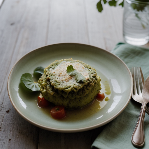 Tomato Verde Con Questo (Green Tomatoes With recipe image