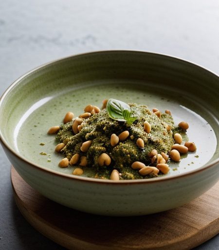 Tomato With Pesto recipe image