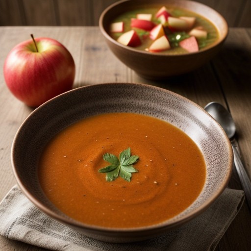 Tomato and Apple Soup - Cawl Tomato Ac Afal recipe image