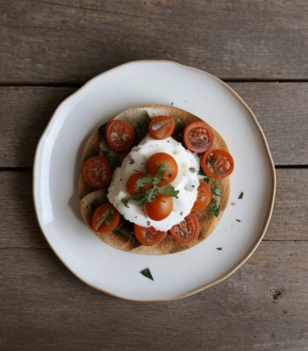 Tomato and Herb Bruschetta - Bon Appetit recipe image