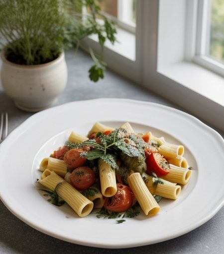 Tomato and Herb Rigatoni (5 PTS recipe image