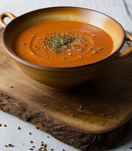 Tomato and Leek Soup - Bon Appetit recipe image