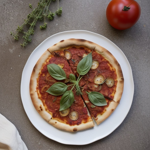 Tomato-and-Onion Pizza recipe image