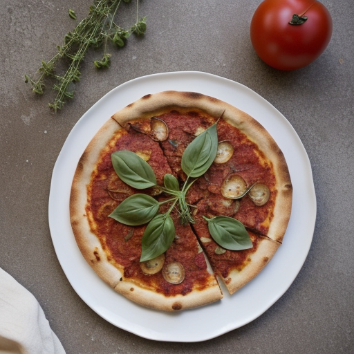 Tomato-and-Onion Pizza recipe image
