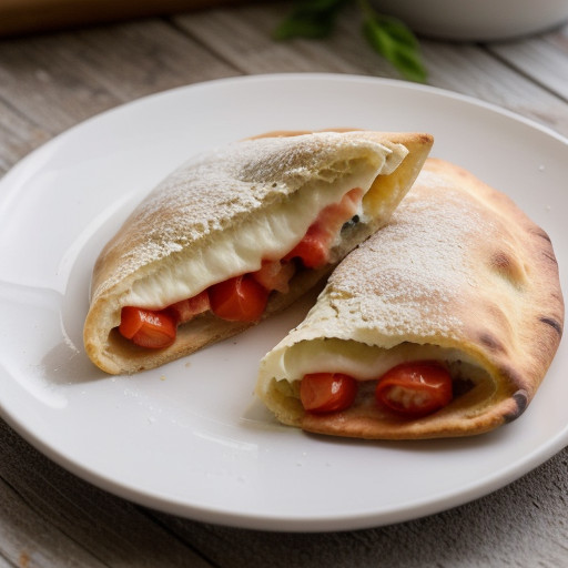 Tomatoe-Cheese Calzones recipe image