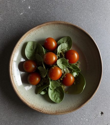 Tomatoes Al Pesto recipe image