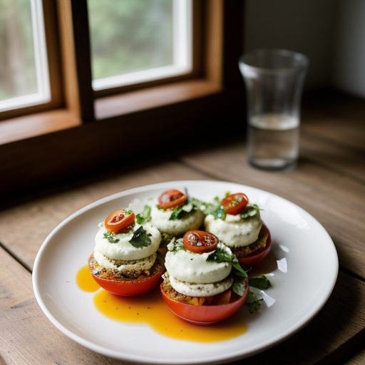 Tomatoes Stuffed With Corn Slaw recipe image