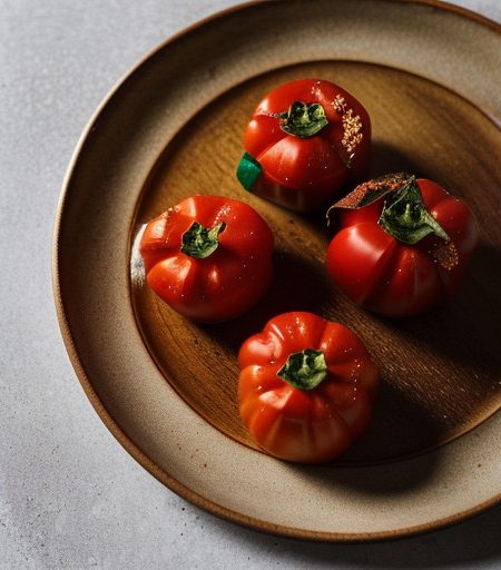 Tomatoes With Okra & Peppers recipe image