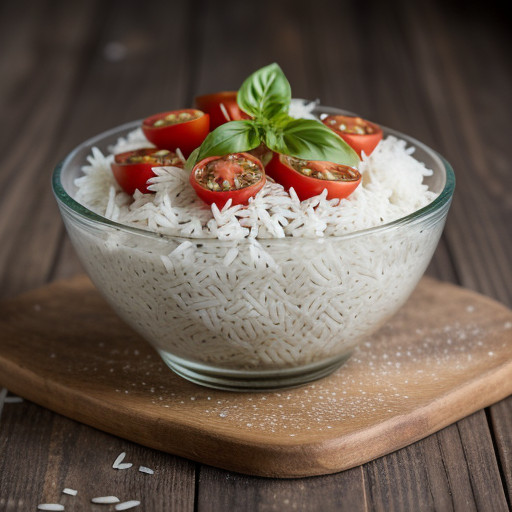 Tomatoes With Rice-and-Cucumber Salad - Country Living recipe image
