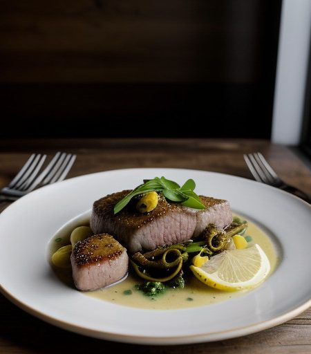 Tony's Lemony Veal Piccata Tdrh33 B recipe image
