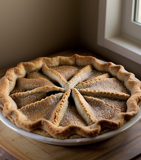 Topsy Turvey Apple Pie recipe image