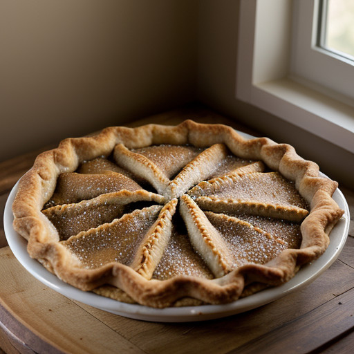 Topsy Turvey Apple Pie recipe image