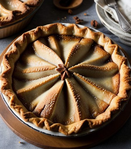 Topsy Turvy Apple Pie recipe image