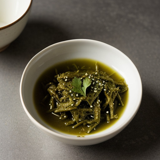 Toriwasa (Chicken & Parsely With Horesradish Sauce recipe image