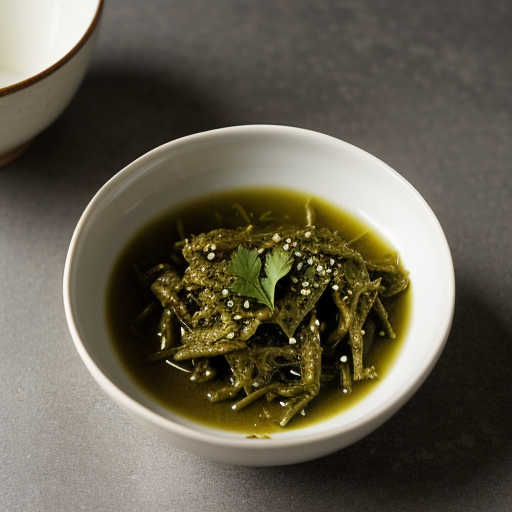Toriwasa (Chicken & Parsely With Horesradish Sauce recipe image