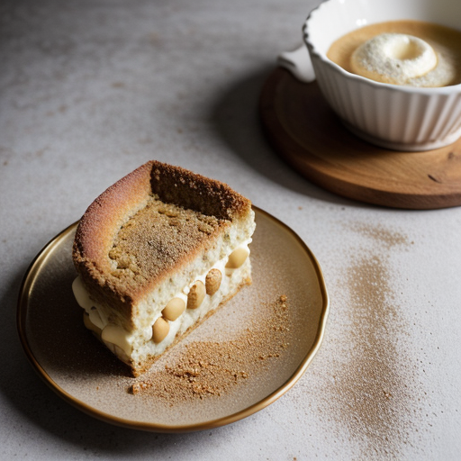 Torta Di Nocciole Con Panna recipe image