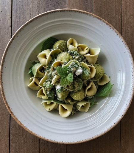 Tortellini Pesto Salad recipe image