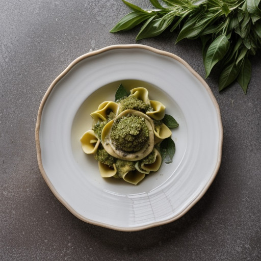 Tortellini With Chicken and Pesto - Bon Appetit recipe image