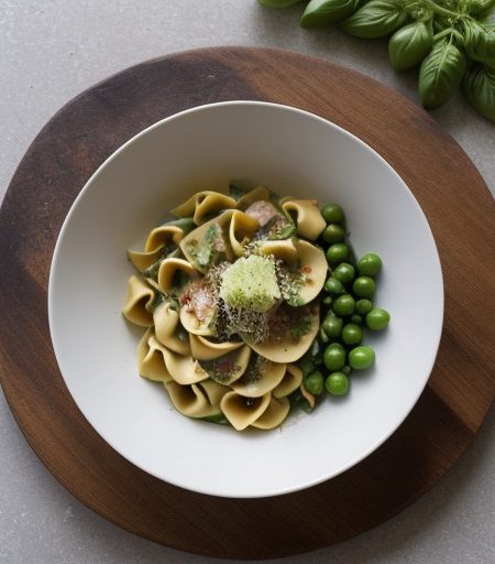 Tortellini With Garden Vegetables recipe image