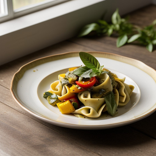 Tortelloni & Vegetables Stir Fry recipe image