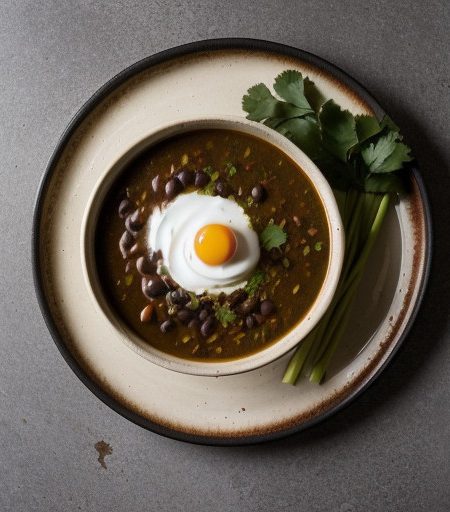 Tortilla Black Bean Soup recipe image