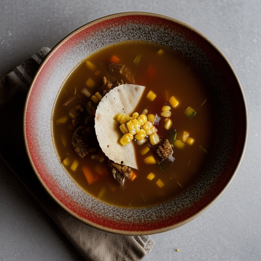 Tortilla Dumpling Soup recipe image