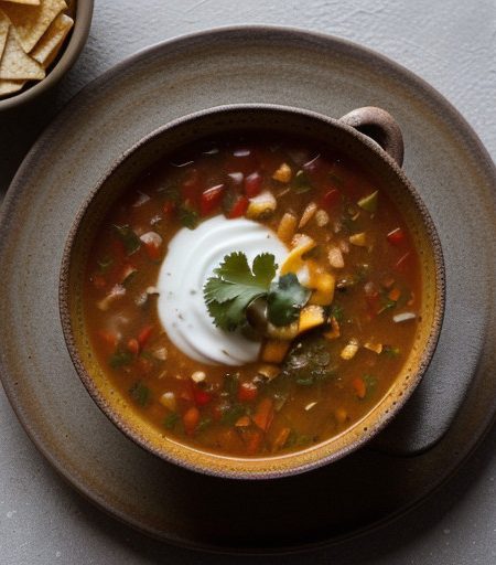 Tortilla Soup (Leachman recipe image