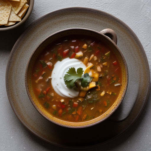 Tortilla Soup (Leachman recipe image