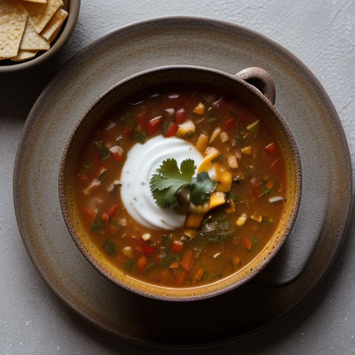 Tortilla Soup (Leachman recipe image