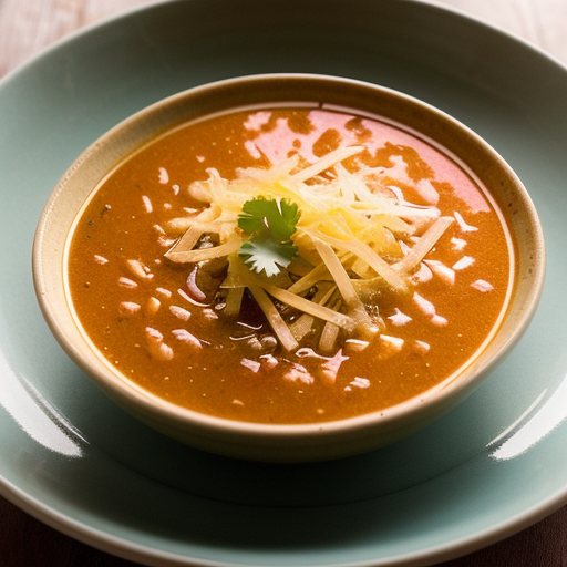 Tortilla Soup With Cheese recipe image