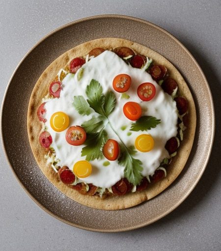 Tostada Pizza recipe image