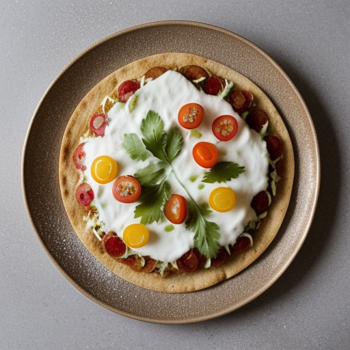 Tostada Pizza recipe image