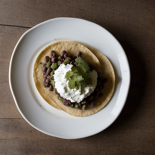Tostadas De Frijol (Bean Tostadas recipe image