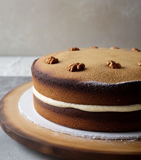 Tourta Athineiki ( Orange-Walnut Cake~ Athens recipe image