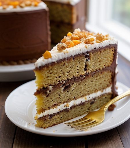Tourta Athineiki (Orange-Walnut Cake, Athens Style recipe image