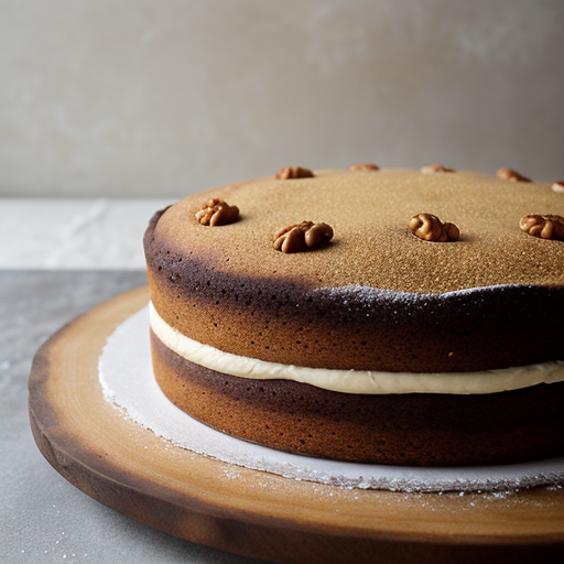 Tourta Athineiki ( Orange-Walnut Cake~ Athens recipe image